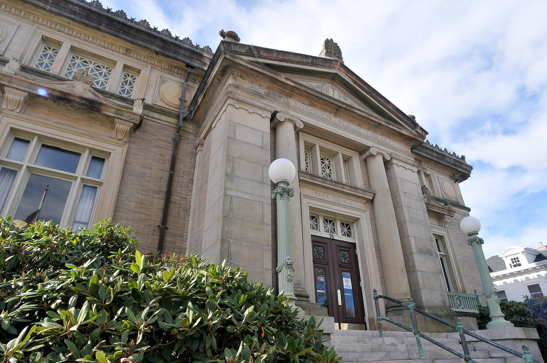 Attleboro Library Exterior